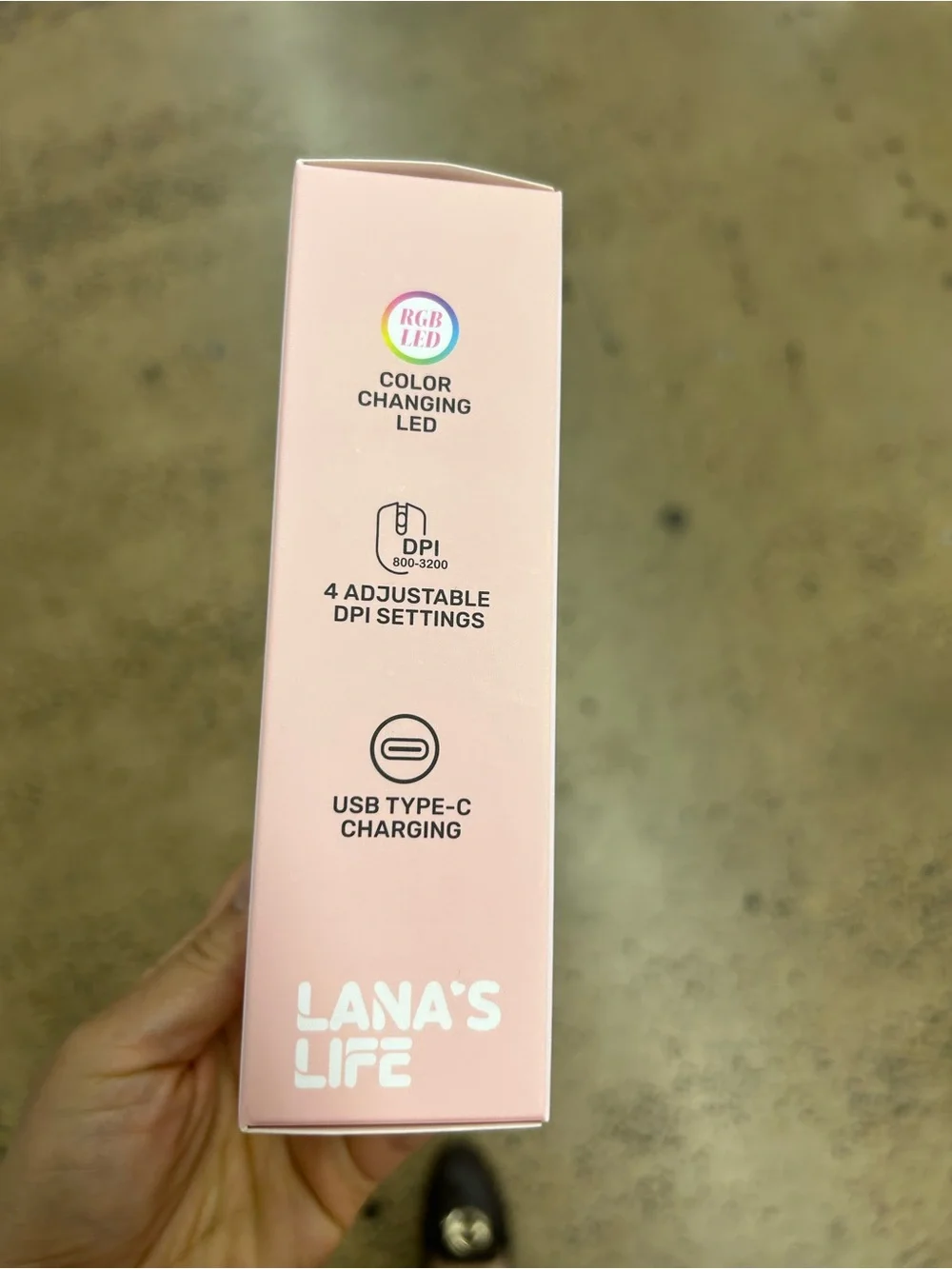 Lana’s life Wireless LED Gaming Mouse